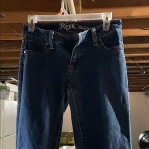 Rock 47 Wrangler Low Rise Bootcut Jeans